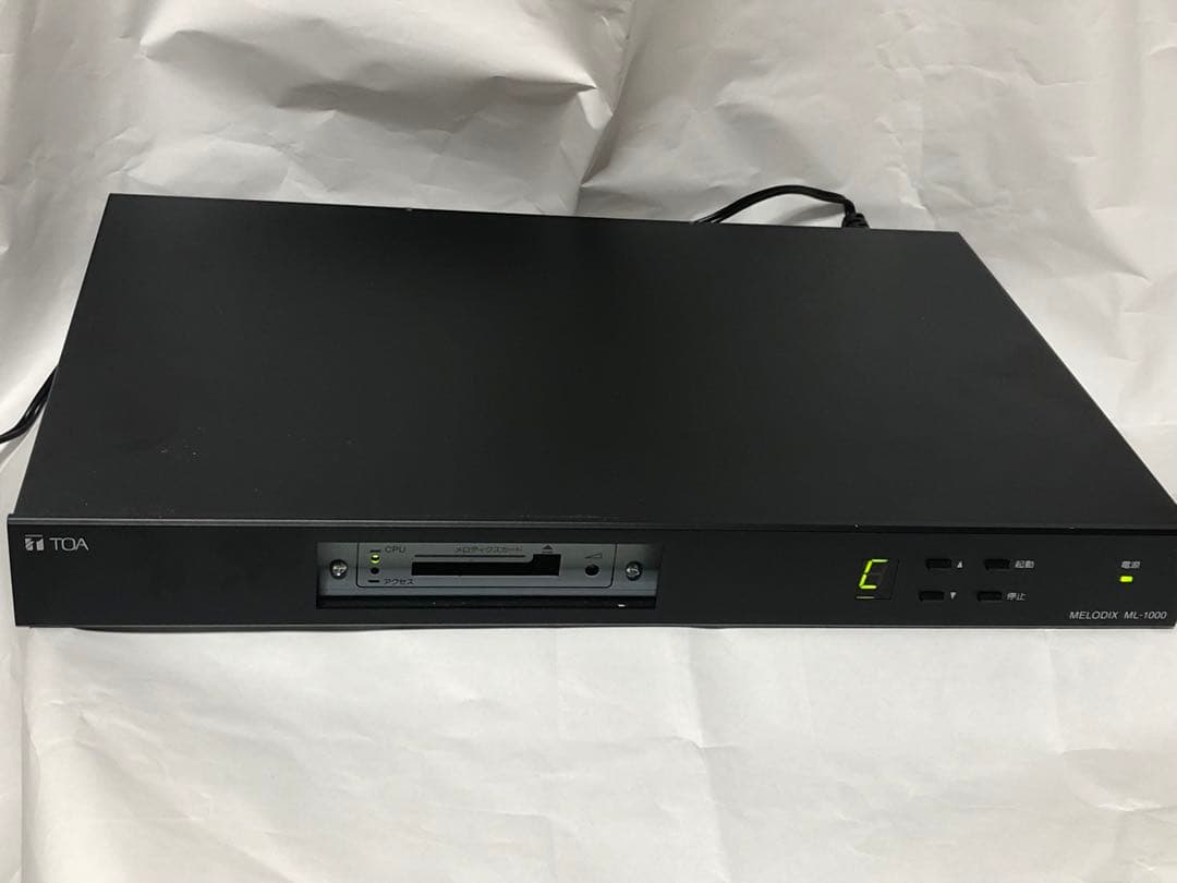 TOA メロディクス　ML-1000 店内放送　イベント　時報　校内放送　ライブ