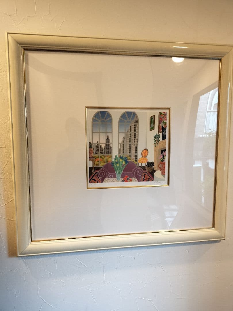 トーマスマックナイト　作品名「フォール」　シルクスクリーン