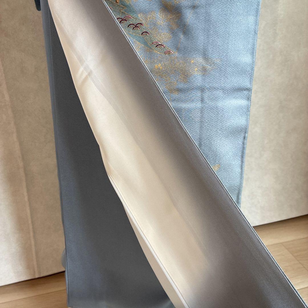 m*t様 訪問着　フルセット　着物　トールサイズ　正絹　刺繍　お祝い　七五三　J