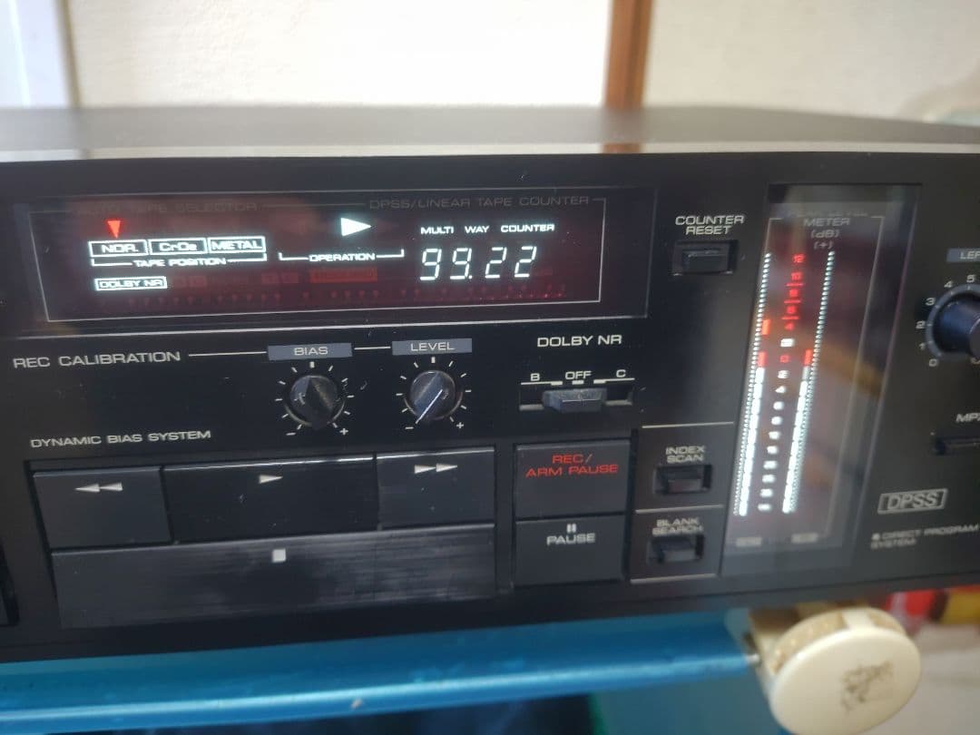 名機！ケンウッド　高級2ヘッドカセットデッキDPSS　KX-880D