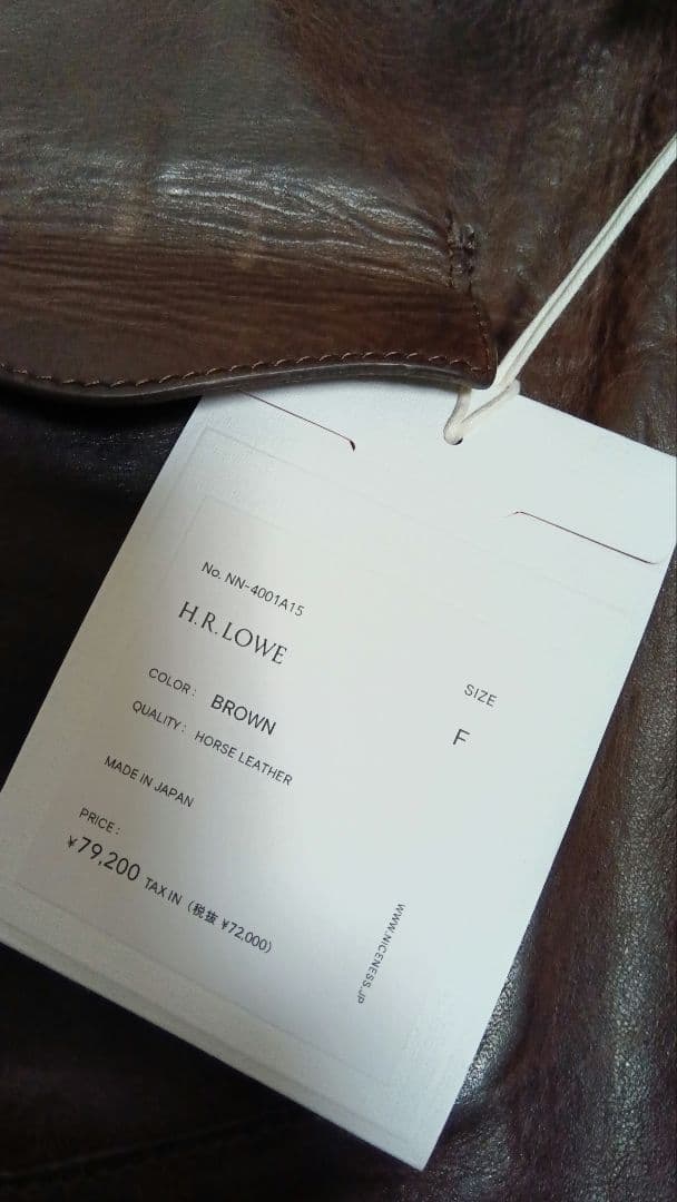 niceness H.R.Lowe レザー