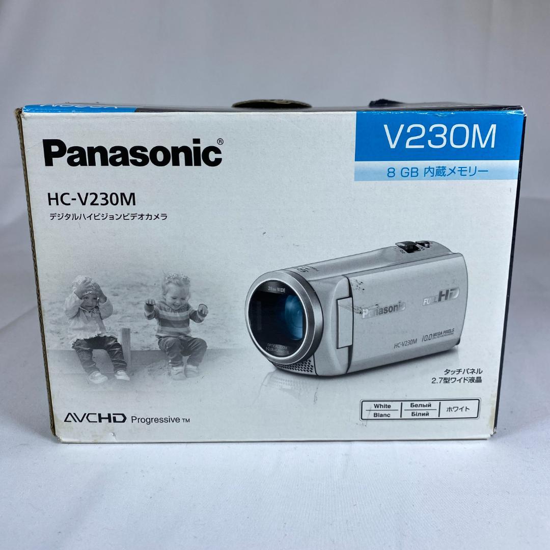 美品 Panasonic HC-V230M デジタルハイビジョンビデオカメラ