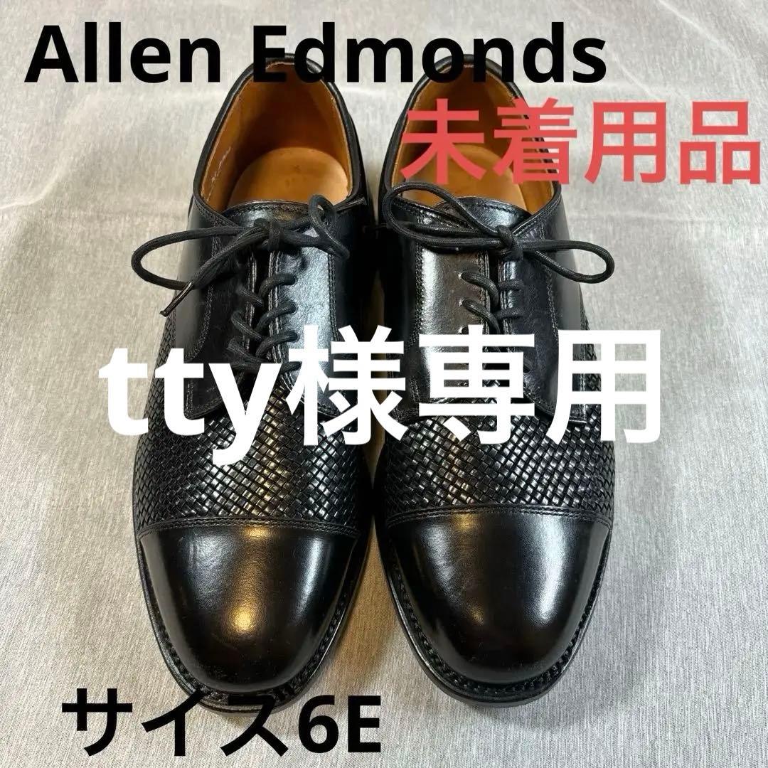 Allen Edmonds サイズ6E メッシュ　ストレートチップ　未使用品