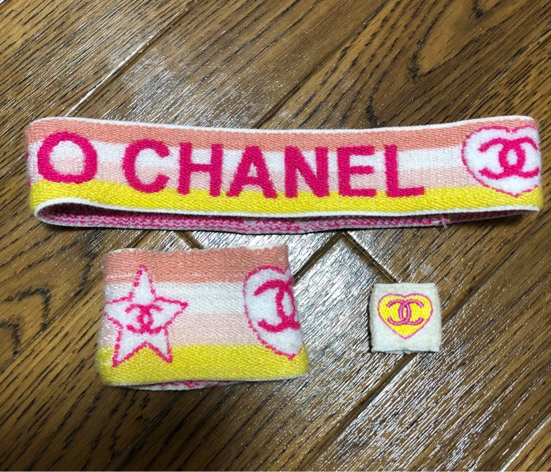 CHANEL リストバンド・ヘアバンド フィンガーバンド　レア商品　正規品