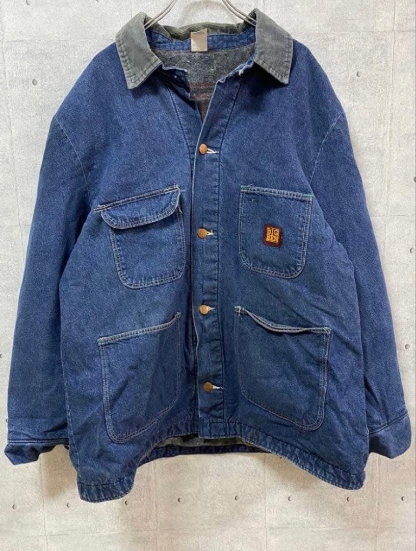 古着 70~80年代 ビッグベン BIGBEN カバーオール デニム USA製