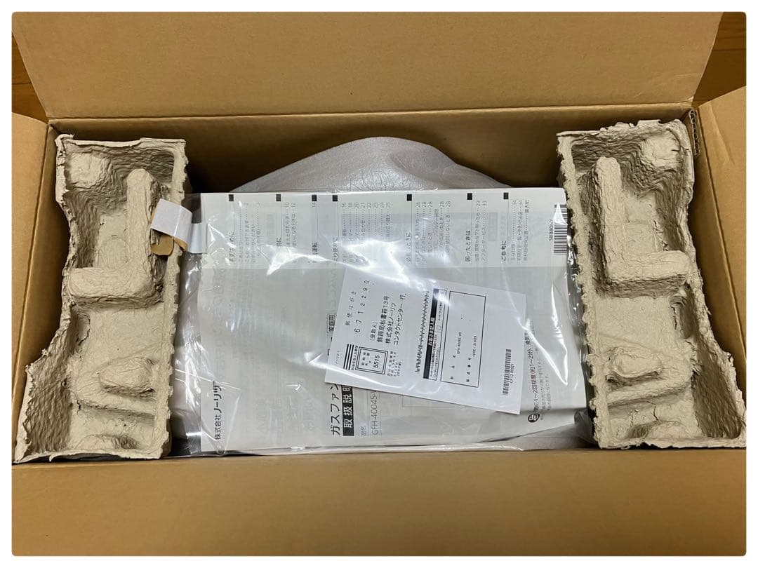 未使用 ノーリツ ガスファンヒーター GFH-4004S-W5 都市ガス