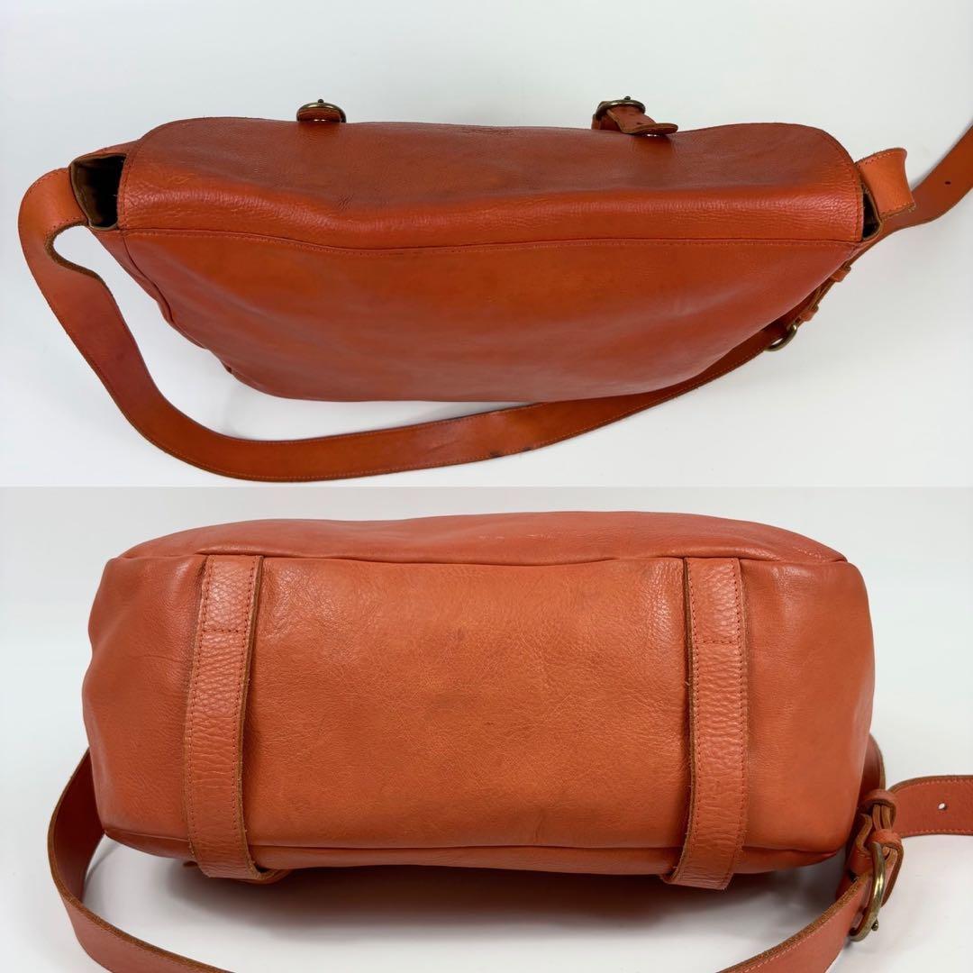 専用イルビゾンテ ショルダー　メッセンジャーバッグ　レザー　本革　茶　216