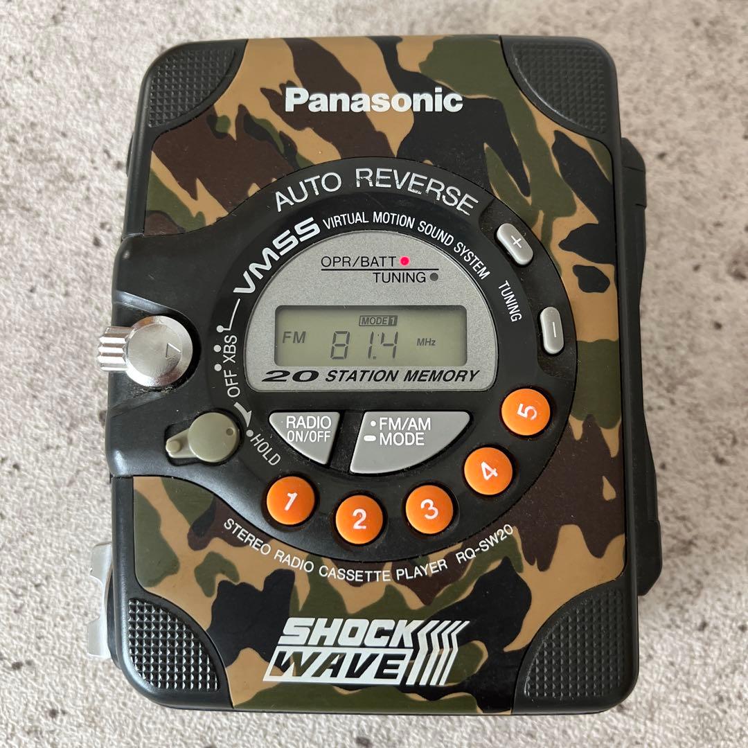 Panasonic Shock Wave カセットプレーヤー
