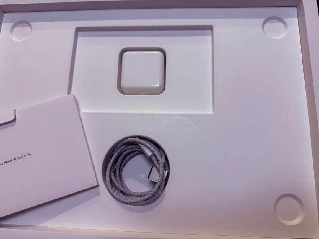 M2モデル美品☆Apple MacBookAir Mid2023 MQKQ3J/