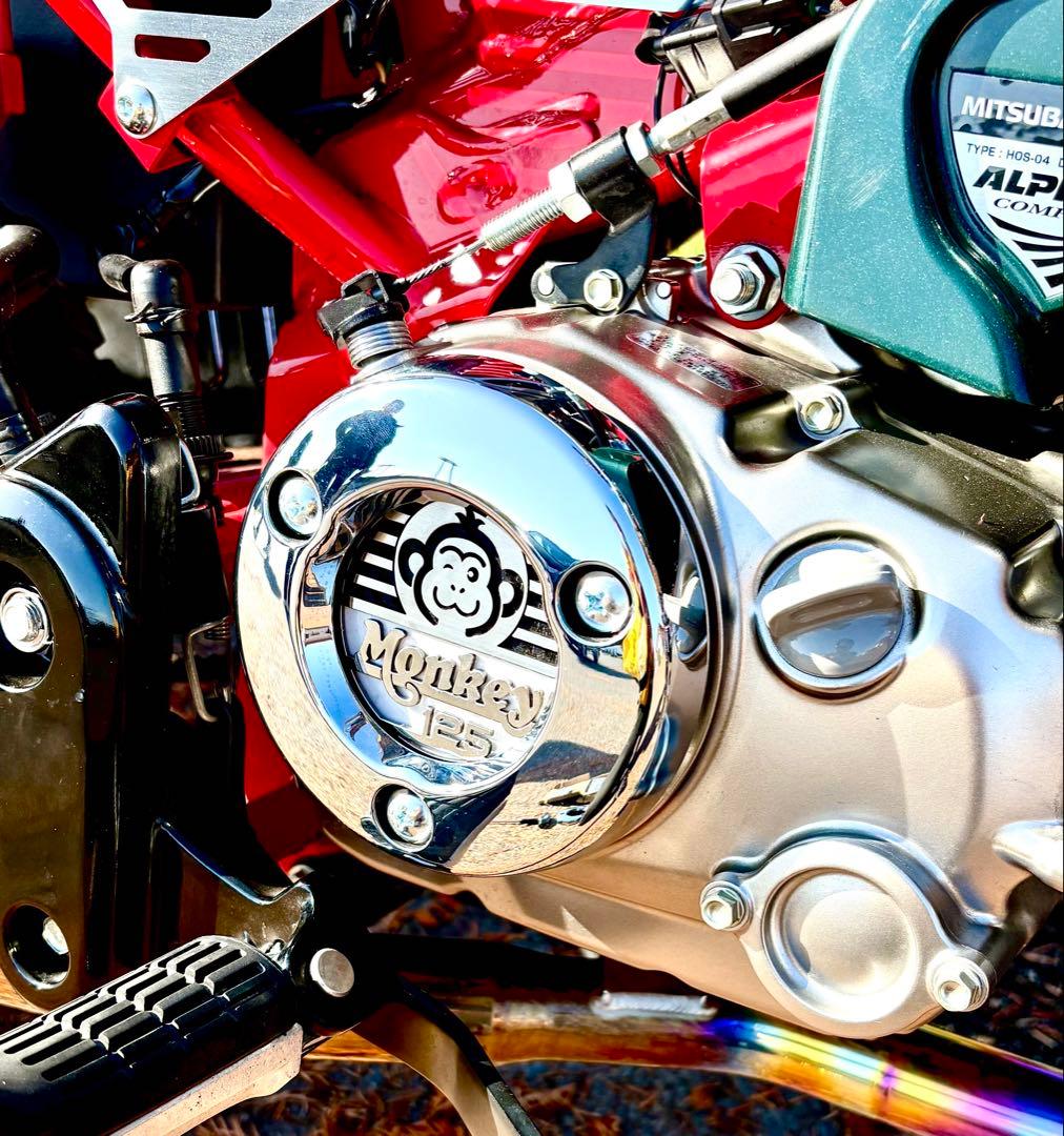 Monkey125 モンキー125 ポイントカバー クランクケースカバー ホンダ