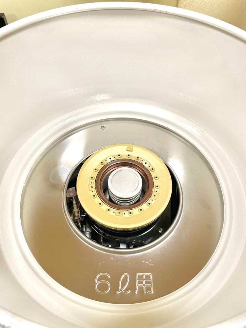 A281 美品❗️3.3升都市ガス内釜フッ素加工リンナイ業務用ガス炊飯器3升