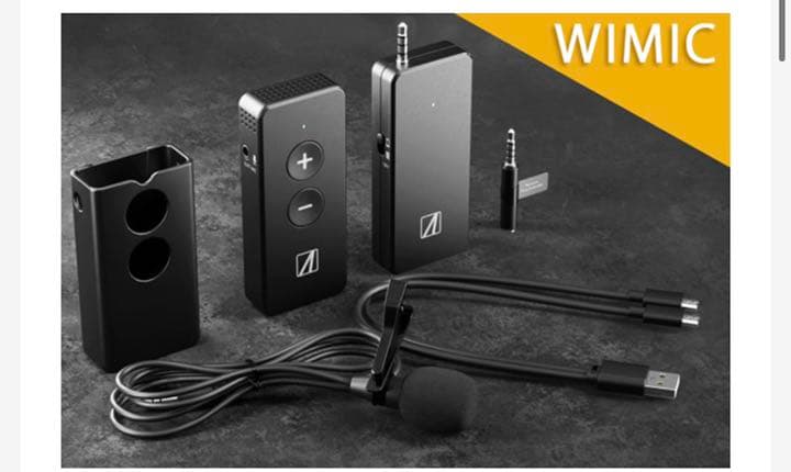 ワイヤレスマイク WIMIC レシーバー マイク ピンマイク AREA/エアリア
