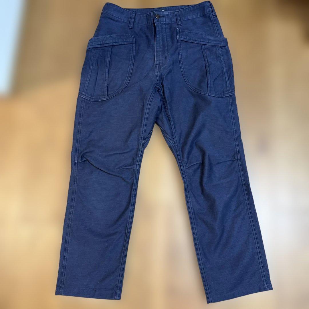 A VONTADE　Fatigue Trousers ダークネイビー
