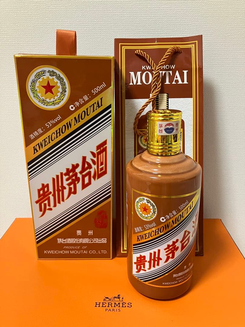 貴州茅台酒 五星麦 巳 2025 53%/500ml 箱付