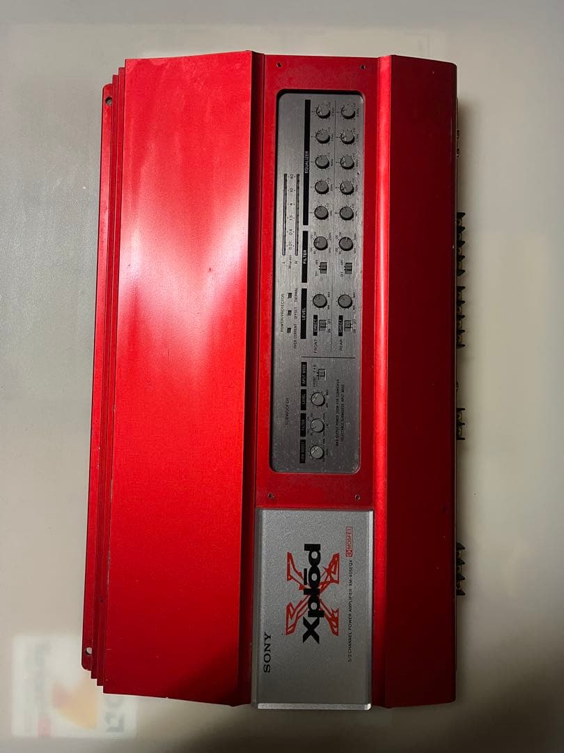 SONY パワーアンプ　Xplod XM-405EQX