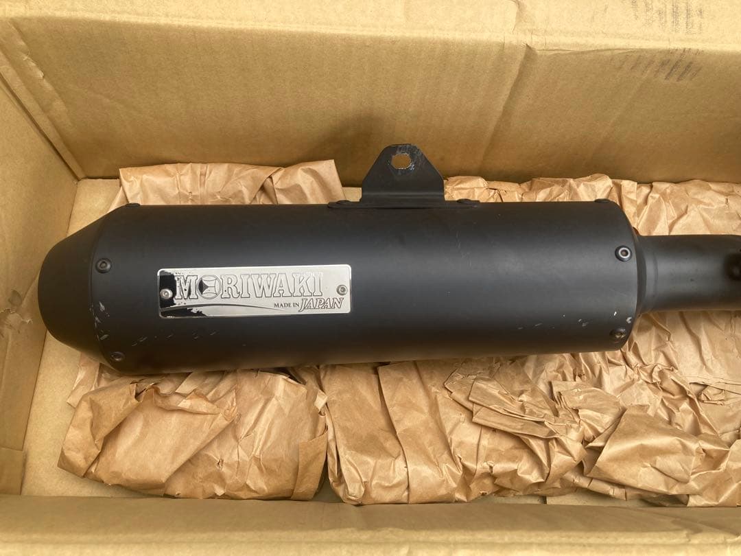 モリワキ マフラーエキパイセットブラックレブル250 取扱説明書付き