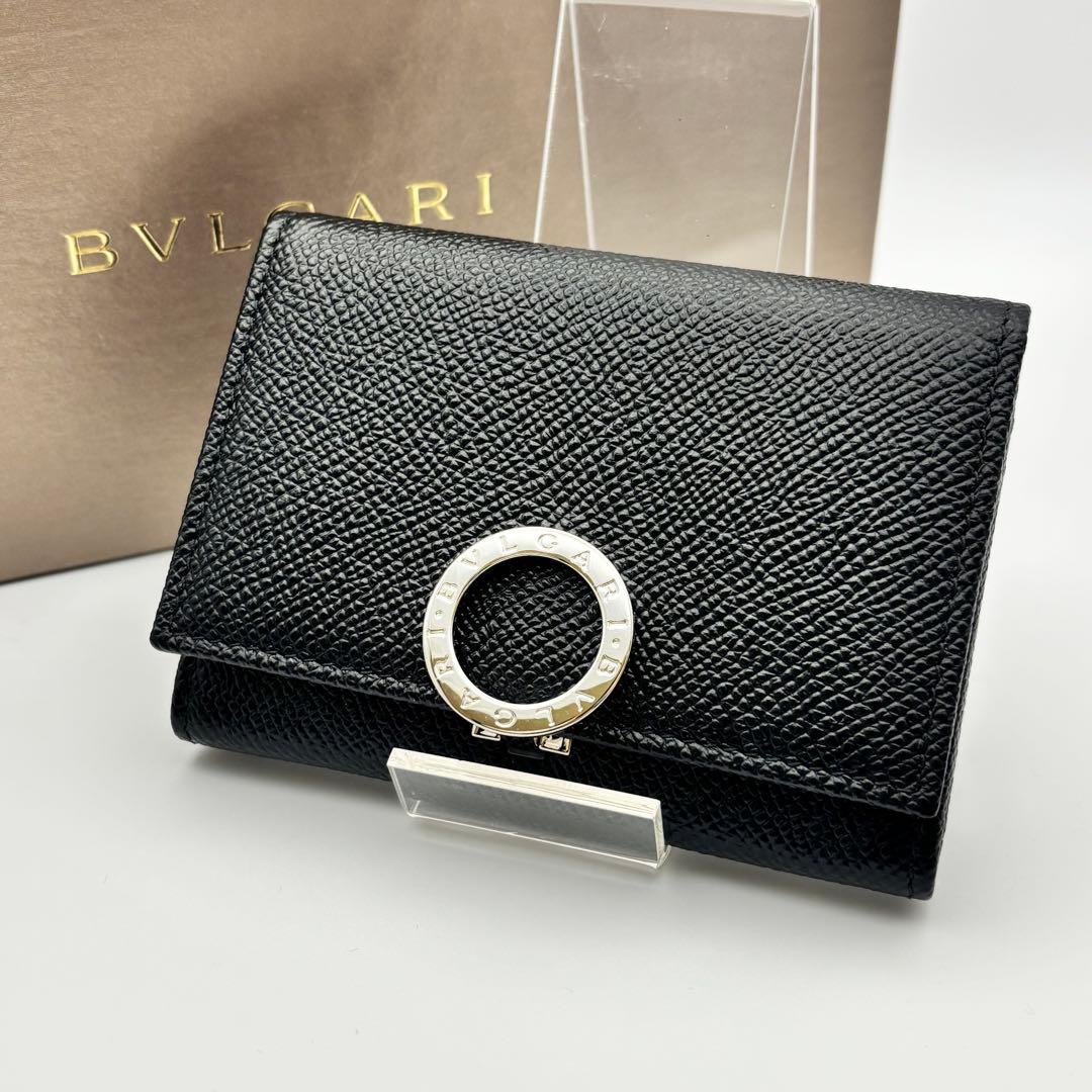 新品未使用✨ブルガリ 名刺入れ カードケース ロゴマニア ビーゼロワン