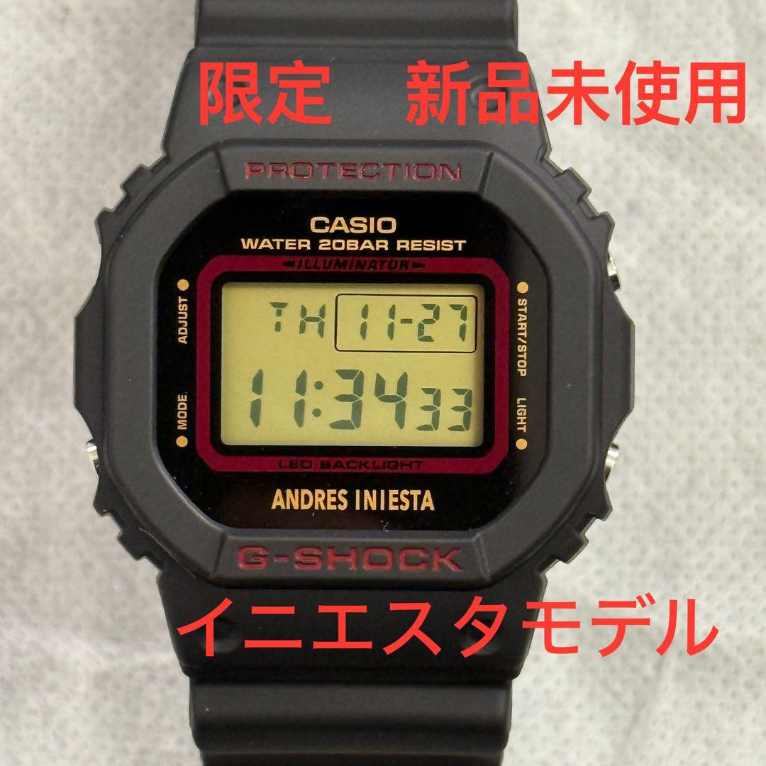 新品 限定 G-SHOCK DW-5600AI-1JR イニエスタ オリジン