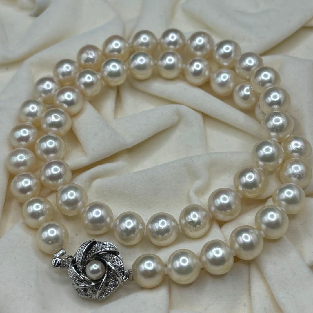 真珠　ネックレス