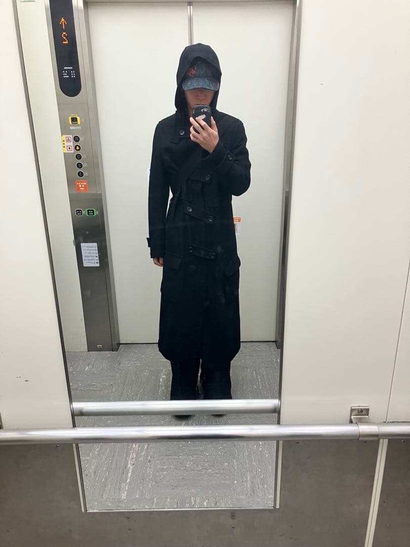 コムデギャルソン ラメロングダッフルコート2019AW