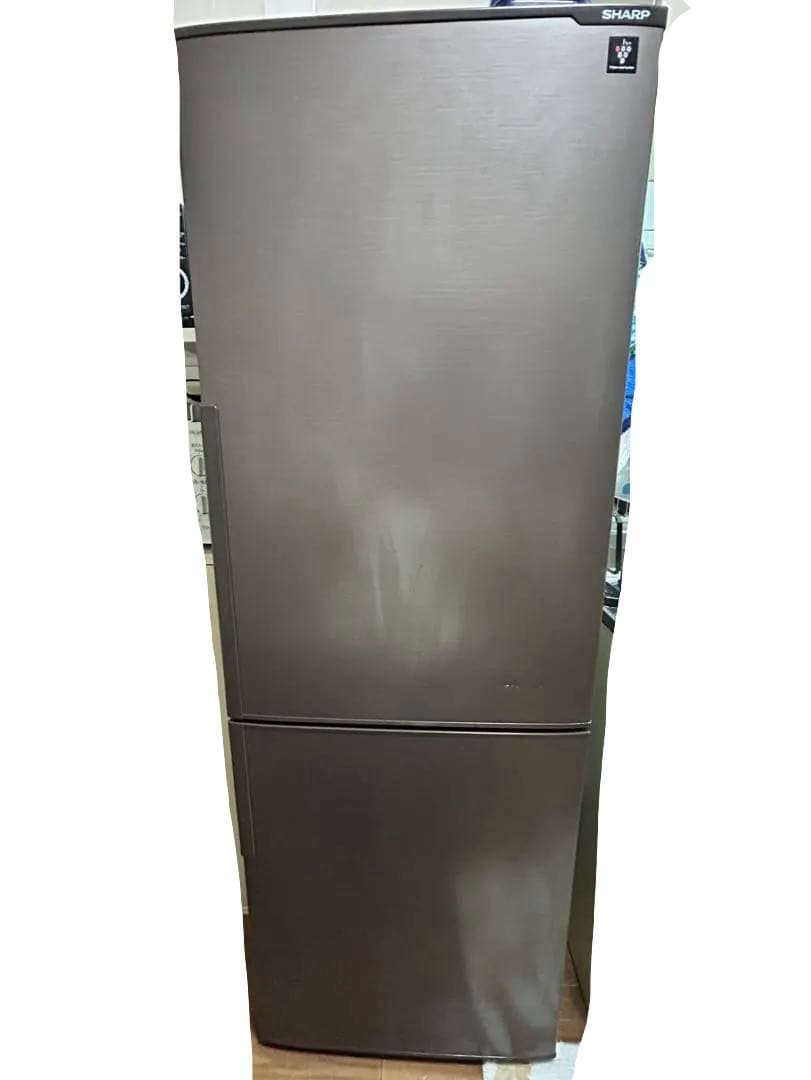 SHARP シャープ　プラズマクラスター 冷蔵庫 271L ブラウン
