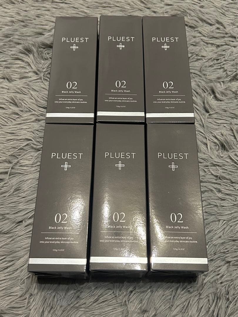 最終価格　PLUEST プルエスト ブラックジェリーウォッシュ　6個セット