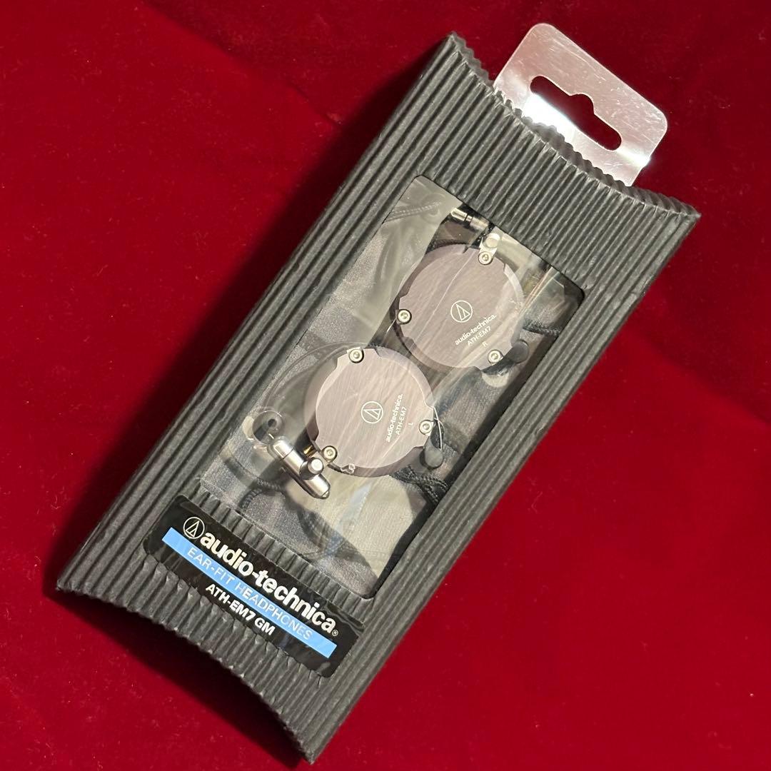 audio-technica ATH-EM7 有線ヘッドホン GM