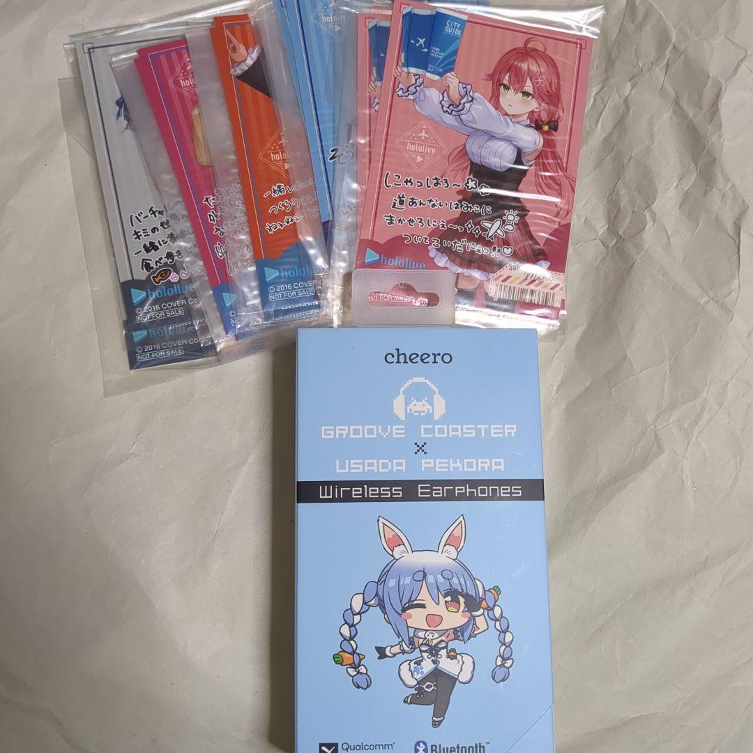 hololive タイトー グルーヴコースター 兎田ぺこら ワイヤレスイヤホン