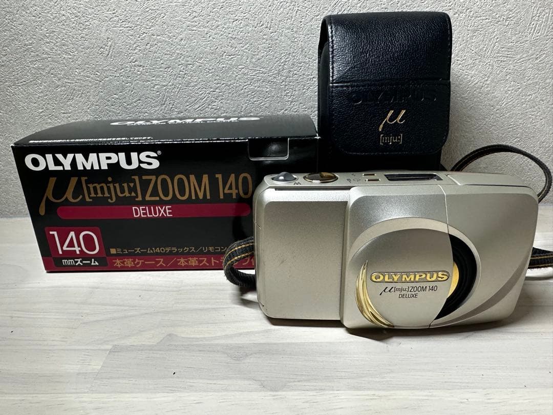 完動品【美品】OLYMPUS μ[mju:] ZOOM 140 DELUXE