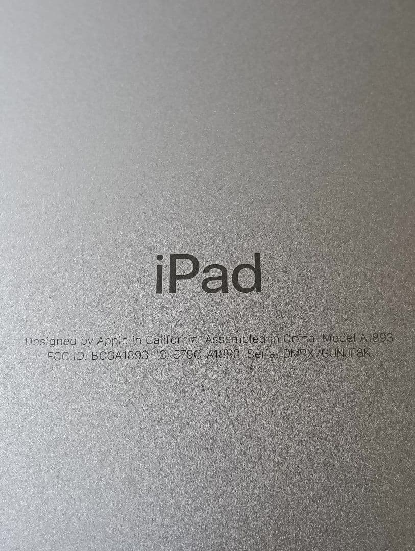 超美品 iPad 第6世代 バッテリー95%