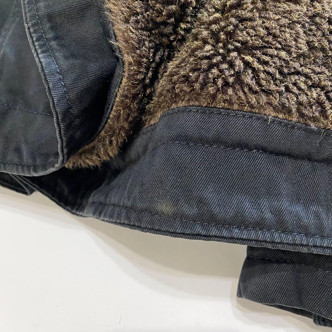 ALPHA アルファ N-1 Deck デッキ ジャケット ブラック 黒 L