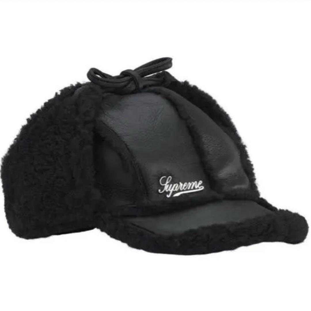 帽子 Supreme Shearling Lined Earflap Cap S/M