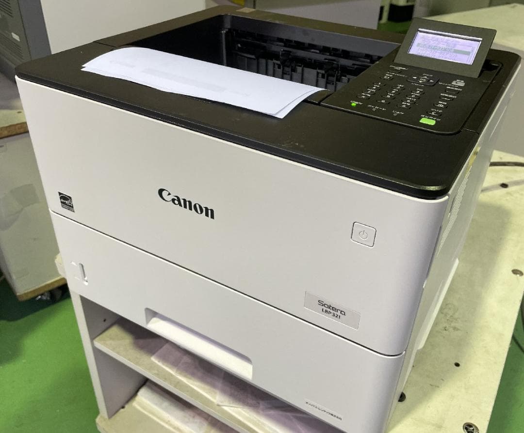 Canon LBP321 A4モノクロレーザー　印刷枚数3626枚　動作印字OK
