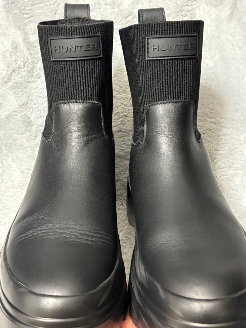 最小値下げ　ハンター　レインブーツ　レディース　23センチ　美品