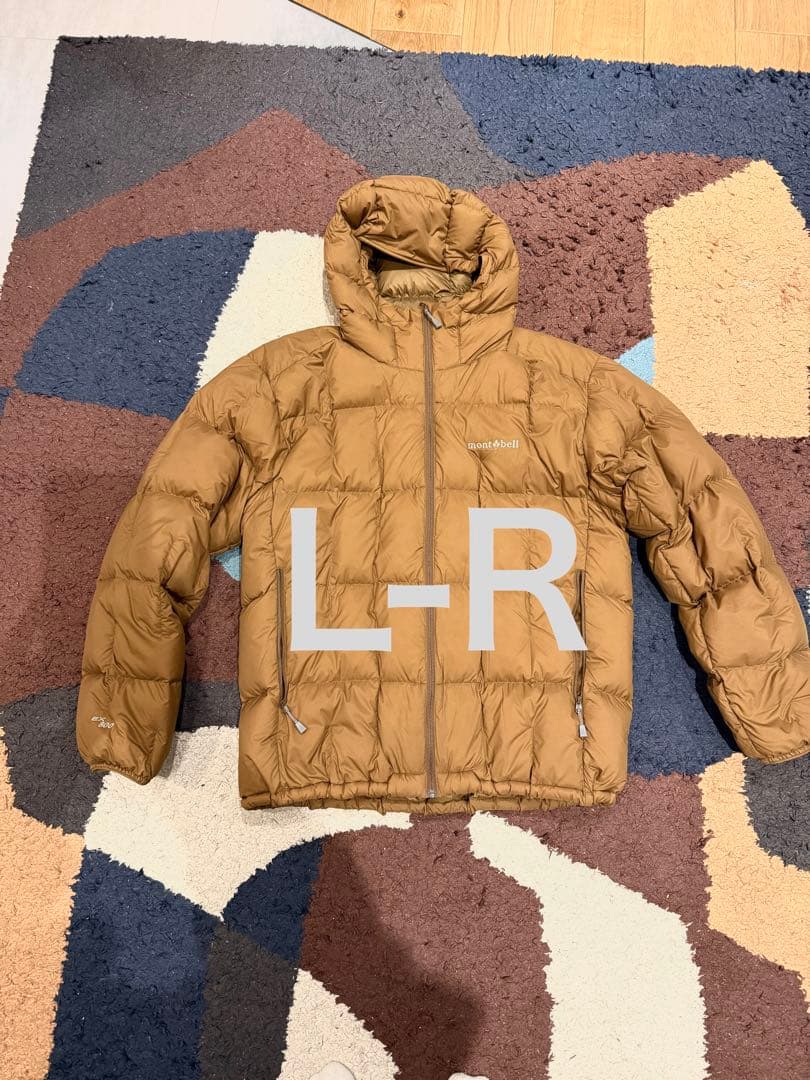 mont-bell モンベルネージュダウンパーカ　ブラウン　L-R