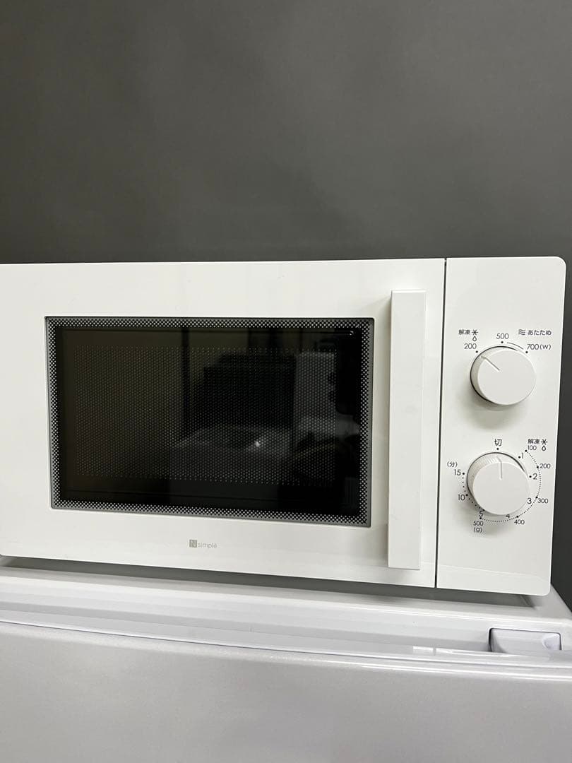 3点家電セット　冷蔵庫　電子レンジ　洗濯機　保証込み　高年式　ホワイトカラー