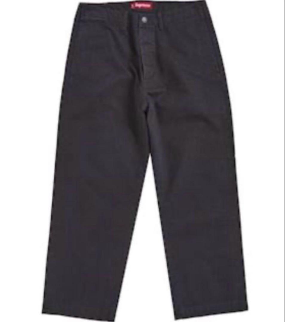 パンツ Supreme Washed Herringbone Chino Pant