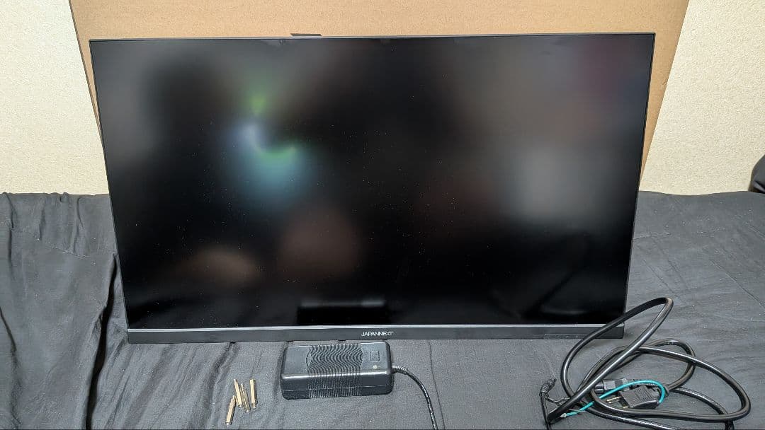ジャンク！！JAPANNEXT 27インチ 4K UHD ゲーミングモニター