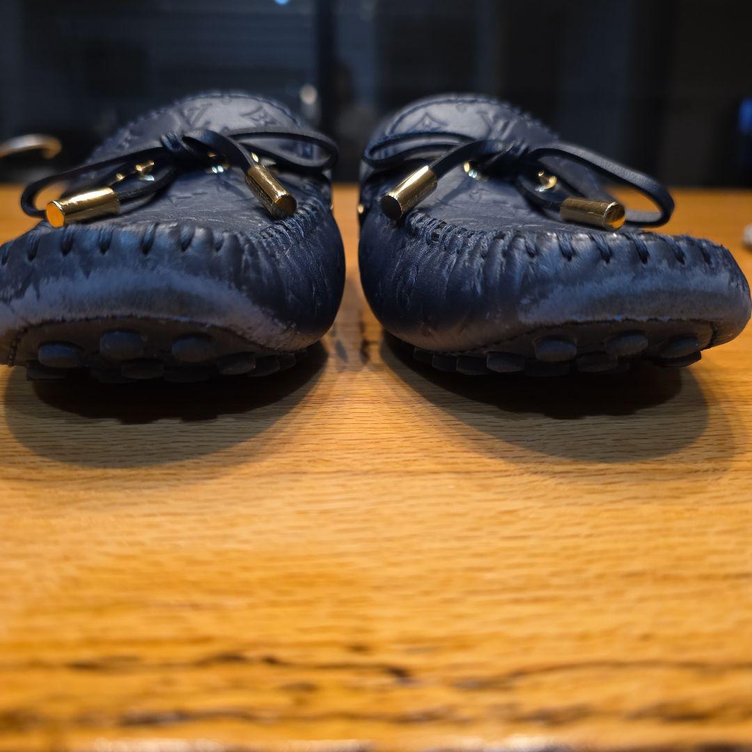 LOUIS VUITTON ルイヴィトン ドライビングシューズ グロリアライン