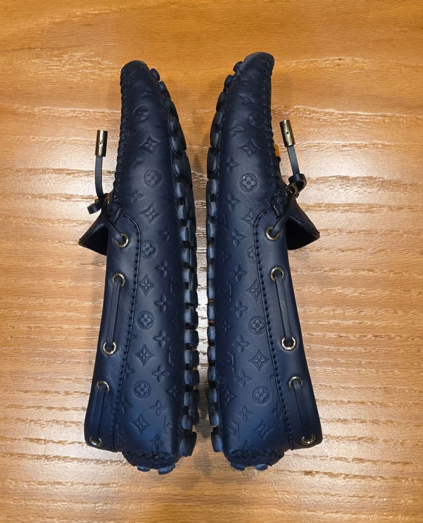 LOUIS VUITTON ルイヴィトン ドライビングシューズ グロリアライン