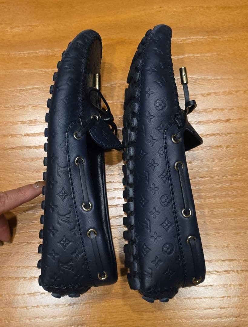 LOUIS VUITTON ルイヴィトン ドライビングシューズ グロリアライン