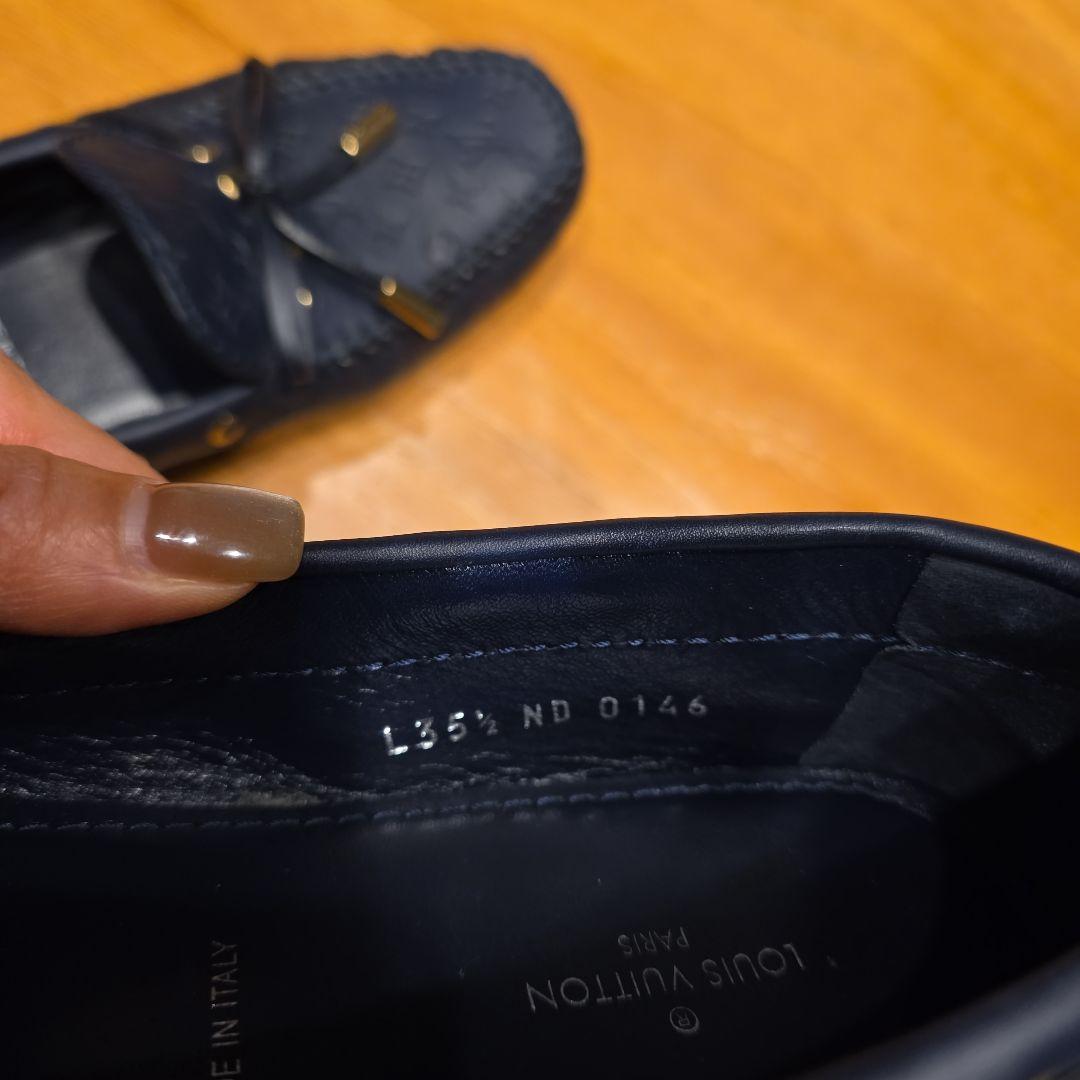 LOUIS VUITTON ルイヴィトン ドライビングシューズ グロリアライン