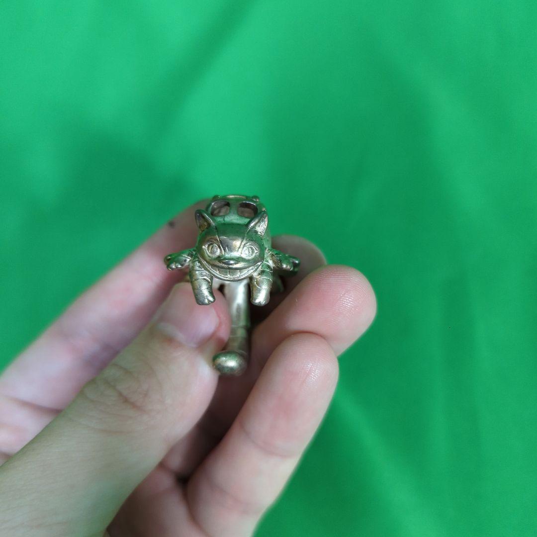 中古】ジブリ シルバーリング ネコバス