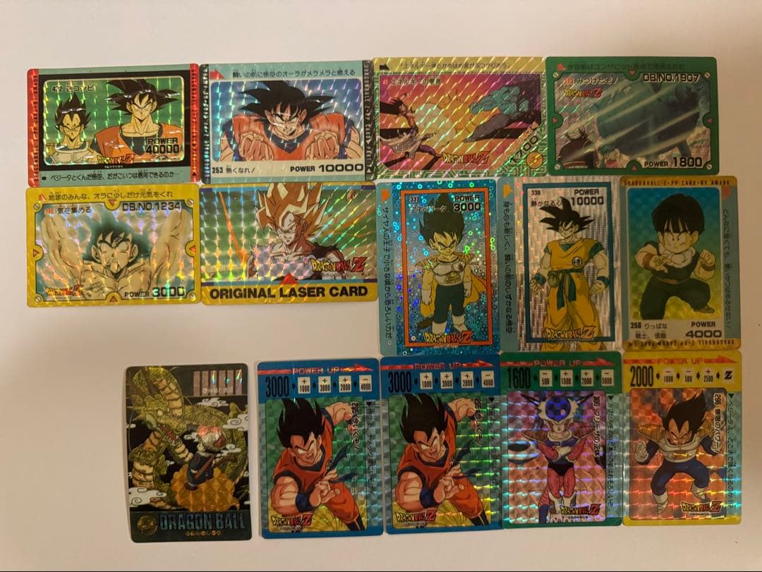 【希少】ドラゴンボールZ PPカード アマダ キラカード カードダス 14枚