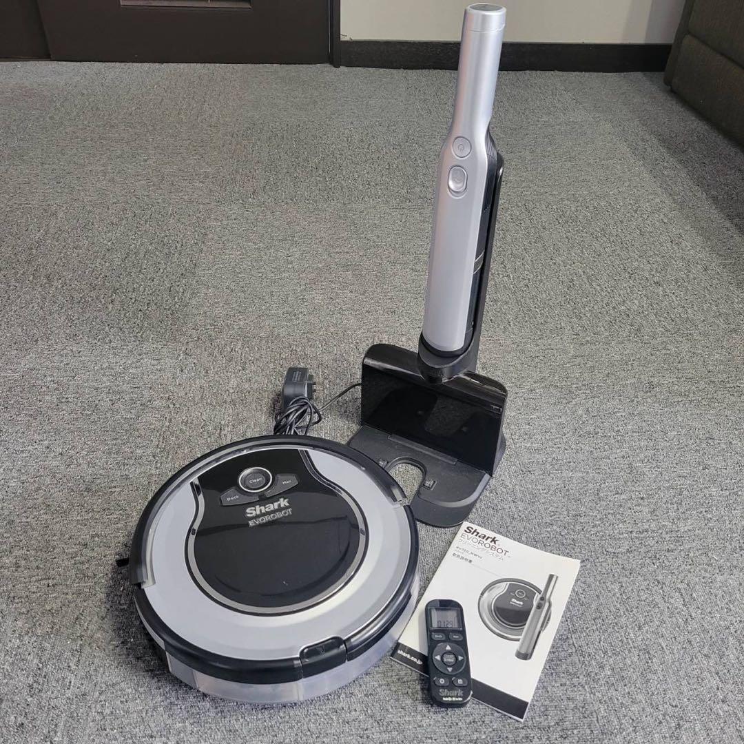 【送料込み】シャーク EVOROBOT ロボット掃除機 ハンディクリーナー