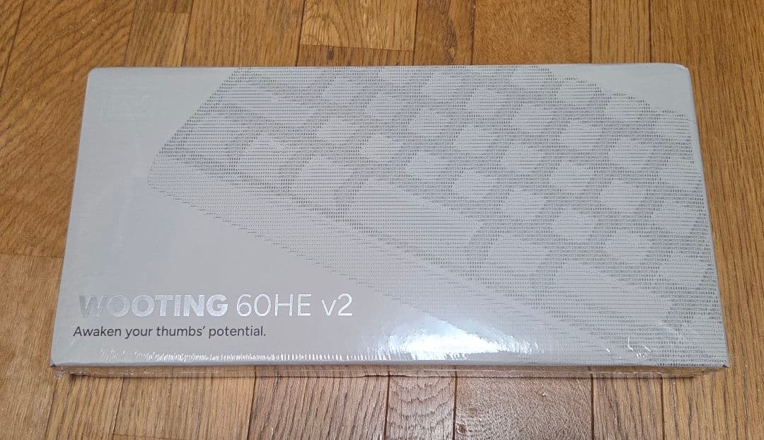 【新品未開封】Wooting 60he V2 分割スペース 黒 アルミ US配列