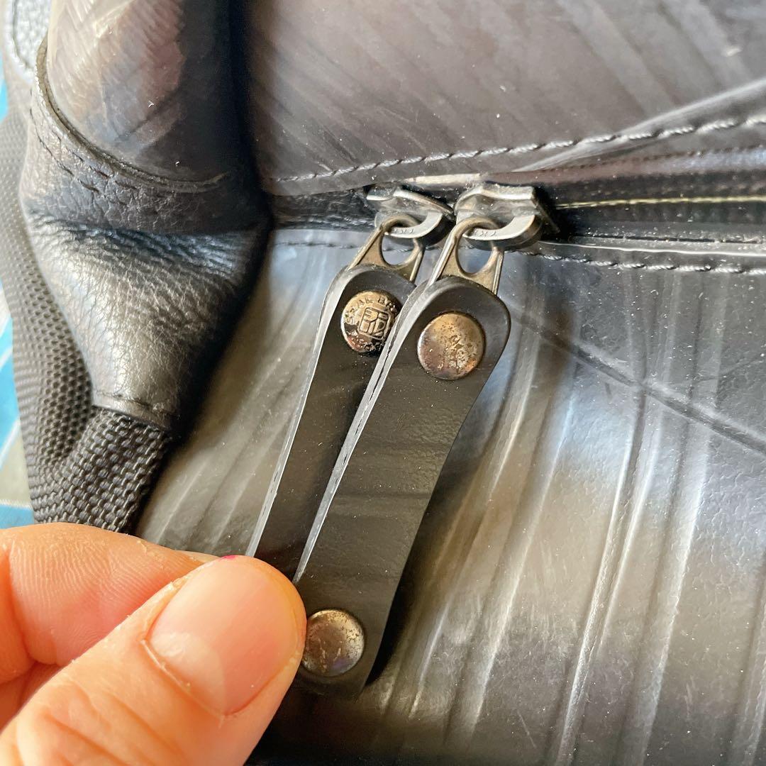 SEAL シール 日本製 ラバー ボストンバッグ 肩掛け可 レザー×ナイロン