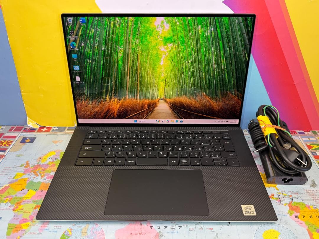 極美品 2TB デル XPS 15 9500 タッチ UHD+ GTX1650