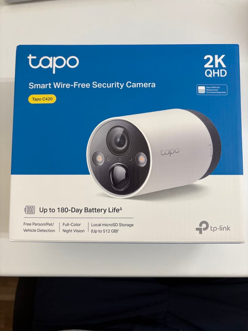 TP-Link Tapo C420 2K QHD 防犯カメラ