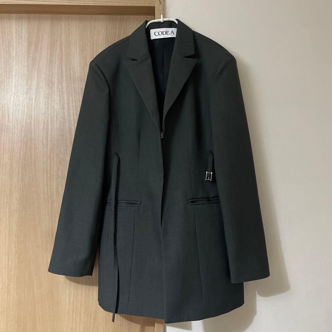 CODE A belted chic jacket コードエー ジャケット